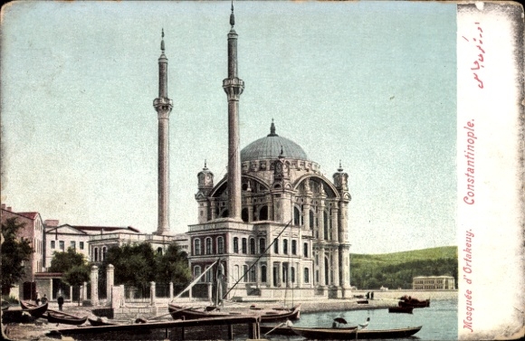 Ak Konstantinopel Istanbul Türkei, Mosquée d'Orlakeuy, Moschee