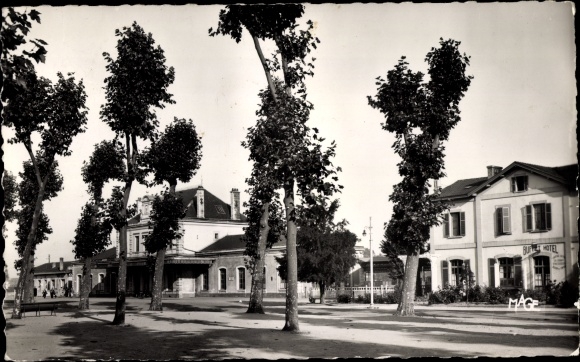 Postcard Saint Dizier Haute Marne, railway station