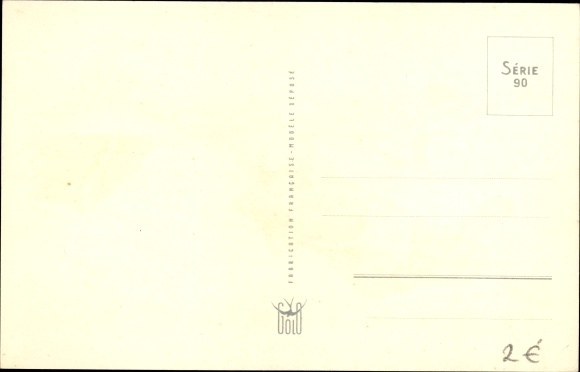 Artist Postcard Gougeon, It&#39;s not as easy as it looks, Wasserski
