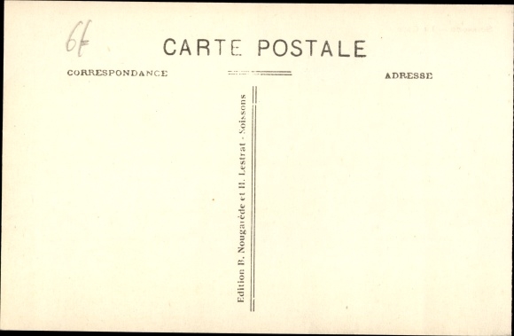Ak Soissons Aisne, La Gare