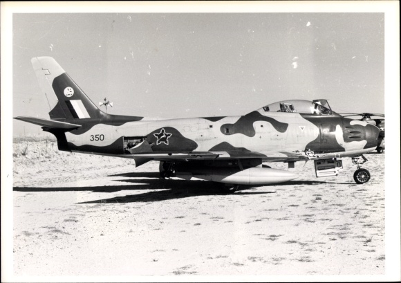 Zdjęcie południowoafrykański samolot myśliwski, SAAF, NA Canadair Sabre 6, 350