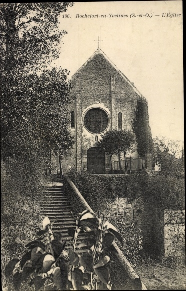Ah Rochefort en Yvelines, l´Église