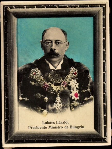 Photo Ungarn, Lukacs Laszlo, Presidente Ministro
