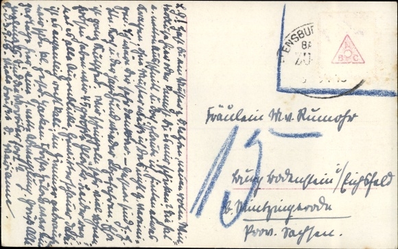 Postcard Enver Pascha, Turkish Minister of War, uniform, medals