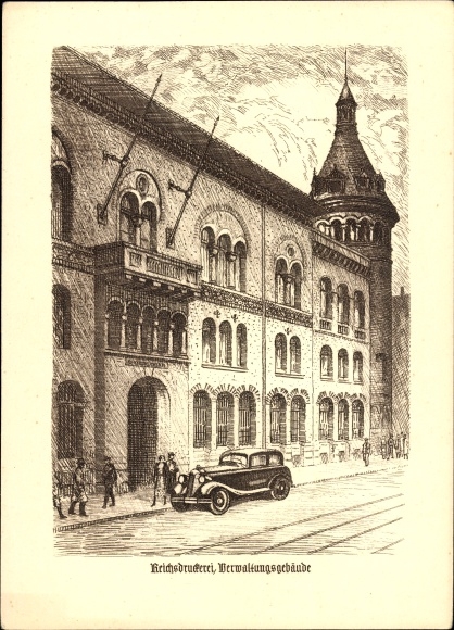 Artist PC Berlin Kreuzberg, Reich Printing Office, Administration