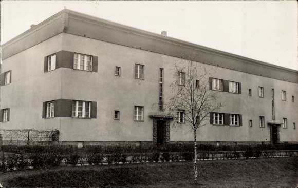 Foto Ak Berlin Steglitz Lichterfelde, Waltroper Platz 6