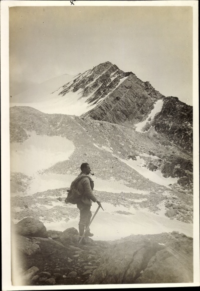 foto Zuid-Tirol Italië, Texelgroep, Ötztaler Alpen, wandeling, 1912