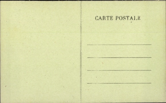 Postcard Auvergne, A Musette Player