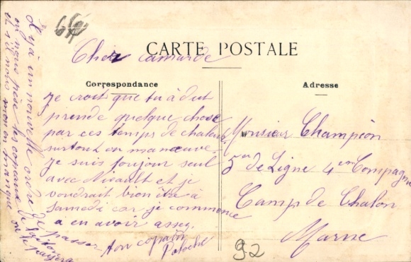 Postcard Billancourt Hauts de Seine, The Route to Versailles