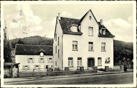 Postcard Antweiler an der Ahr, school camp in Duisburg, exterior view