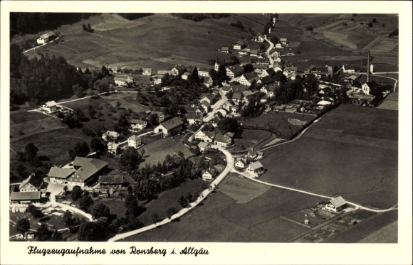 KP Ronsberg im Allgäu, zdjęcie lotnicze miejsca i okolic