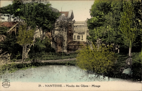 Ak Nanterre Hauts de Seine, Moulin des Gibets, Mirage