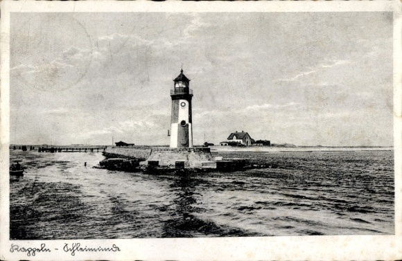 Ak Kappeln an der Schlei, Leuchtturm