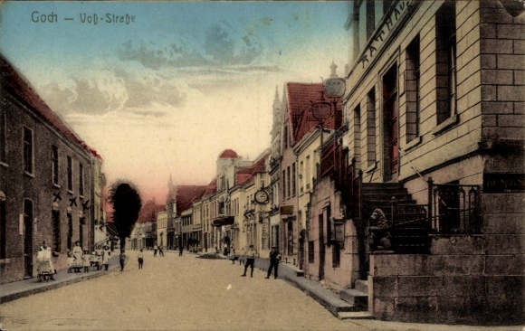 Postcard Goch am Niederrhein, Voßstraße