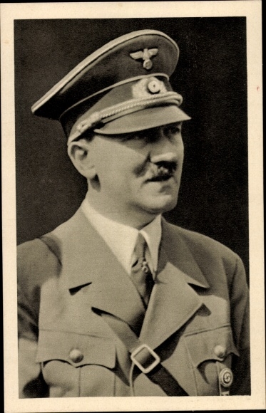 KP Führer i kanclerz Rzeszy Adolf Hitler, portret w mundurze