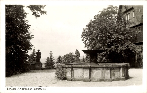 Postcard Friedewald Westerwald, Castle