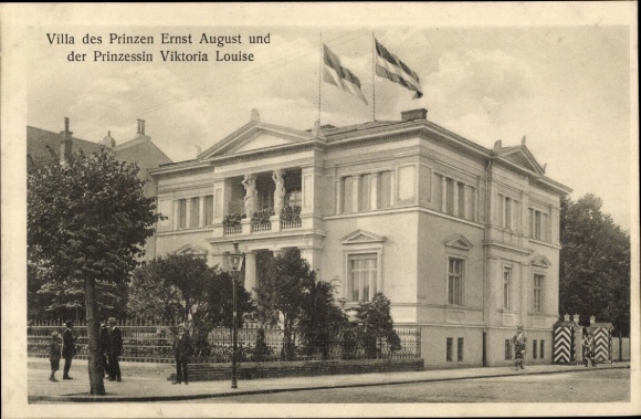 Ak Rathenow im Havelland, villa van prins Ernst August en prinses Viktoria Louise