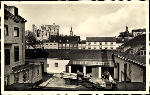 Postcard Stolberg in the Rhineland, Ketschenburg Brewery G. mb H., followers' room