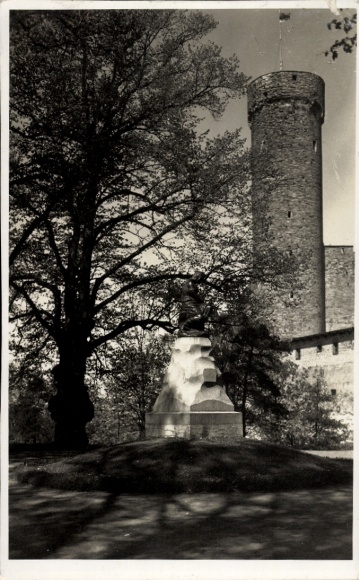 PC Glücksburg on the Baltic Sea, castle, tree, monument, tower, historical
