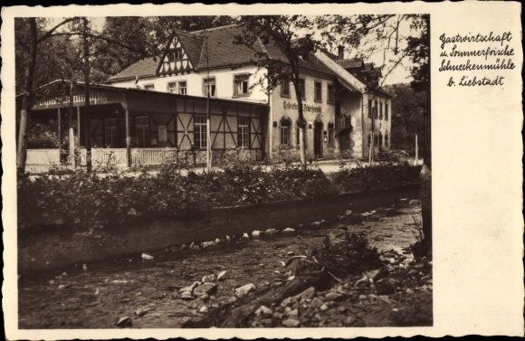 PC Liebstadt Erzgebirge Saxony, inn snail mill