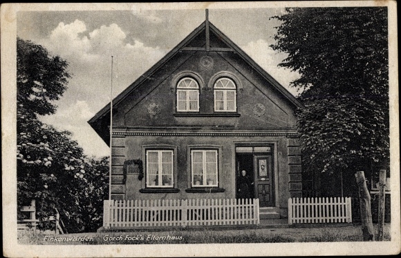 PC Hamburg Mitte Finkenwerder, Gorch Fock&#39; s parents&#39; house