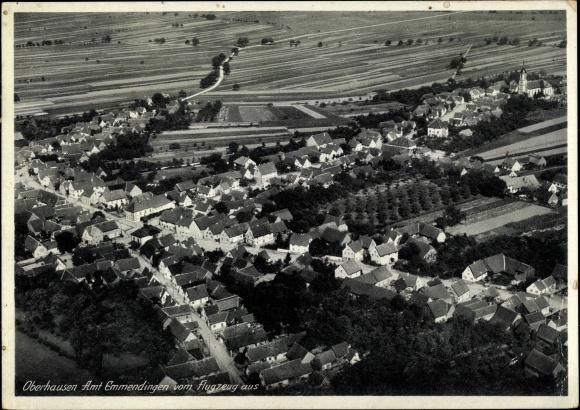 PC Oberhausen Rheinhausen im Breisgau, aerial photo