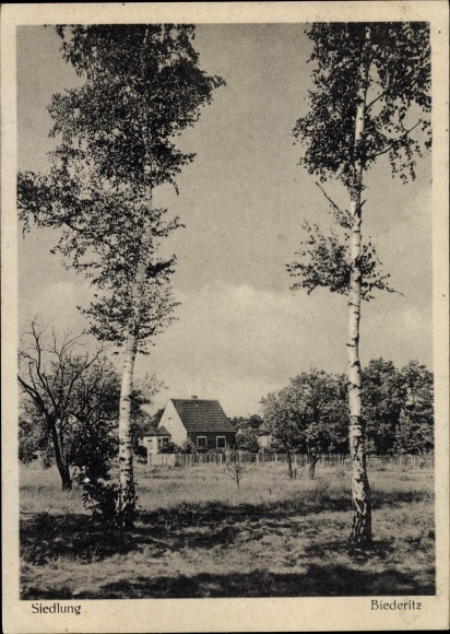 KP Biederitz w Saksonii Anhalt, osada, budynek mieszkalny