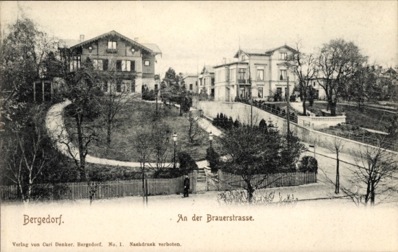 Ak Hamburg Bergedorf, An der Brauerstraße