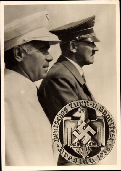 KP Wrocław Breslau Schlesien, Niemieckie Święto Gimnastyki i Sportu 1938, Führer Adolf Hitler