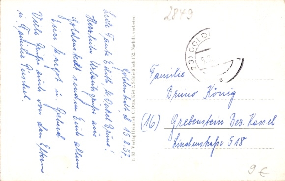 Ak Goldenstedt in Oldenburg, Katholische Kirche