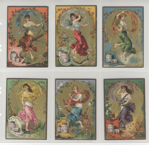 Liebig pictures series A 181 Genien 1891