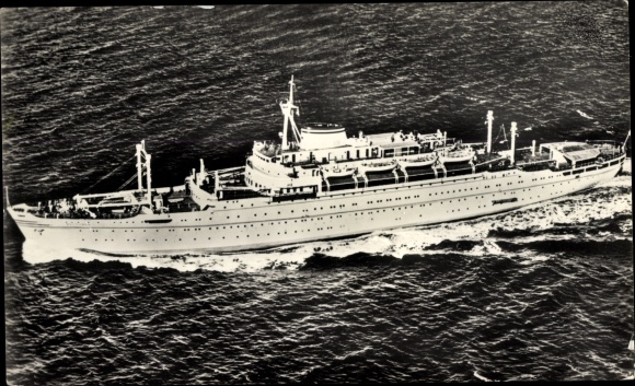 Ak Stoom boot Mv. Victoria, Lloyd Triestino