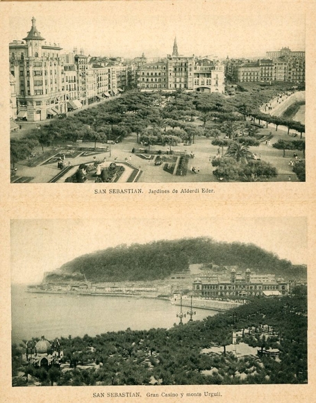 14 Ak im Umschlag, San Sebastian a, Recuerdo de, San Sebastian