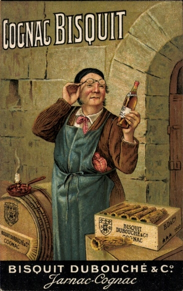 Postcard Cognac Bisquit Dubouche & Co., Jarnac Cognac
