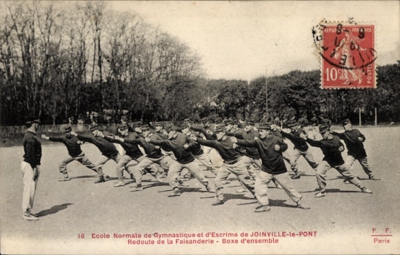 Ak Joinville le Pont Val de Marne, Ecole Normale de Gymnastique et d'Escrime, Boxe d'ensemble