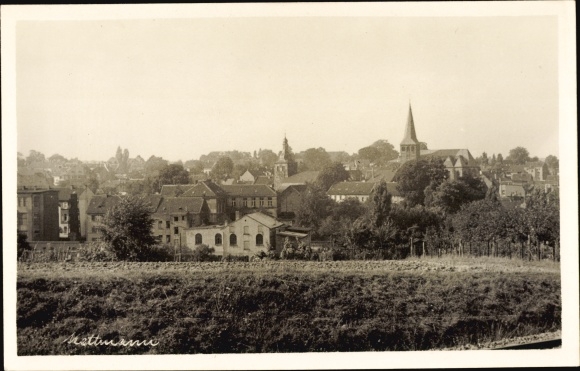 Photo Postcard Mettmann NRW, partial view of the site, fields