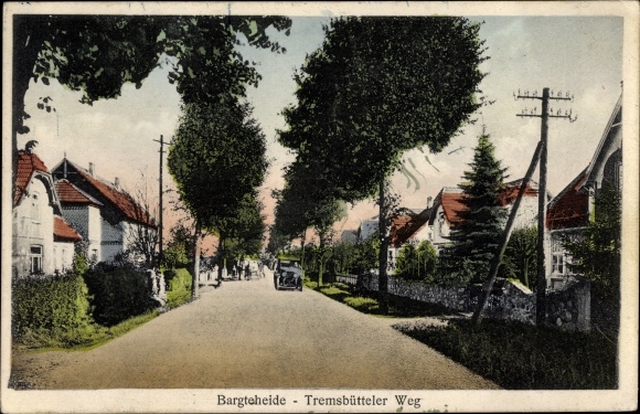 Ak Bargteheide in Schleswig Holstein, Tremsbütteler Weg