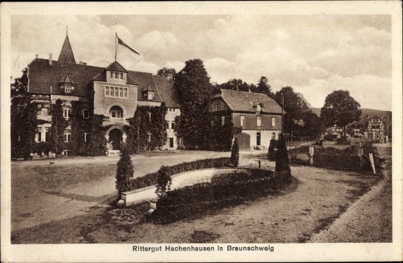 KP Hachenhausen Bad Gandersheim w Dolnej Saksonii, dwór Hachenhausen