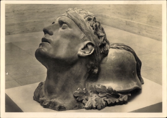 Postcard Plastic In memoriam, K. Bronisch, HDK 351