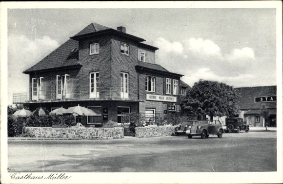 Ak Breitenhees Wrestedt Niedersachsen, Gasthaus Müller