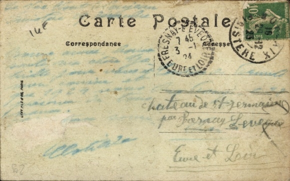 Postcard Concarneau Finistère, Breton costume, women drawing water