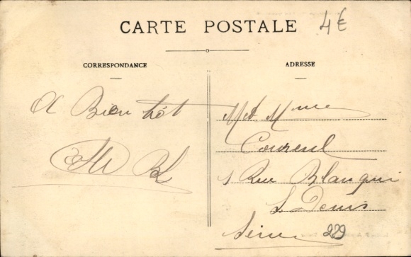 Postcard Brionne Eure, city view, hilly landscape, architecture,