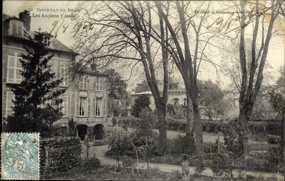 Postcard Gournay en Bray Seine Maritime, The Old Pits