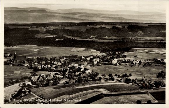 Ak Görwihl im Schwarzwald Baden, Luftkurort Gorwihl 674 M bad. Schwarzwald