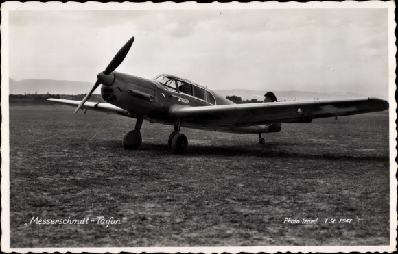 PC Swiss military aircraft, Messerschmitt Bf 108 Taifun