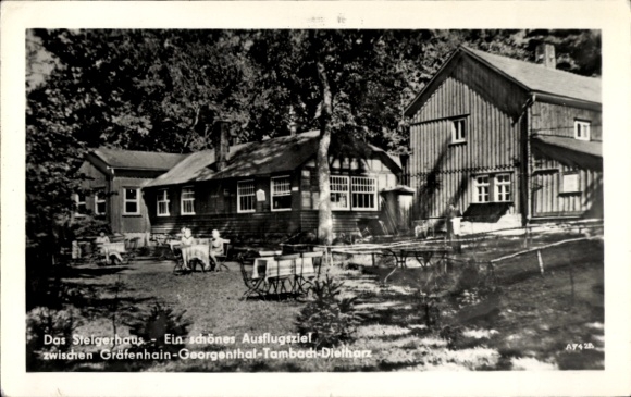 Postcard Tambach Dietharz in Thuringia