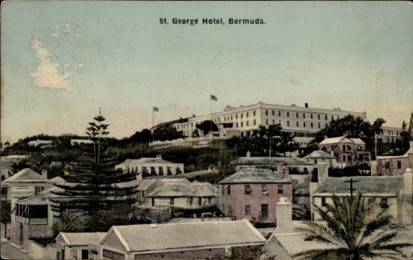 Postcard Bermuda, St. George Hotel