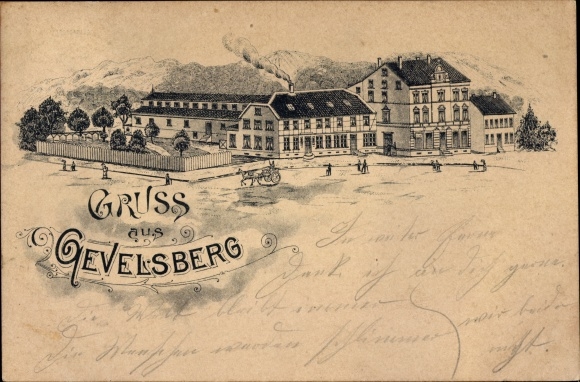 Voorloper Litho Gevelsberg in het Ruhrgebied, herberg