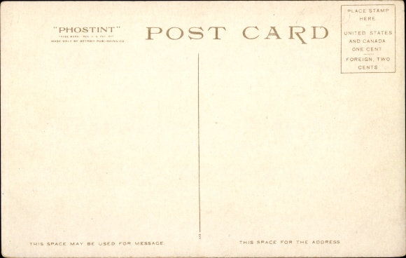 Postcard Steamer Washington Irving, Hudson River