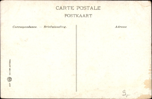 Postcard Contich Kontich Flanders Antwerp, Catastrophe 21 May 1908, railway accident